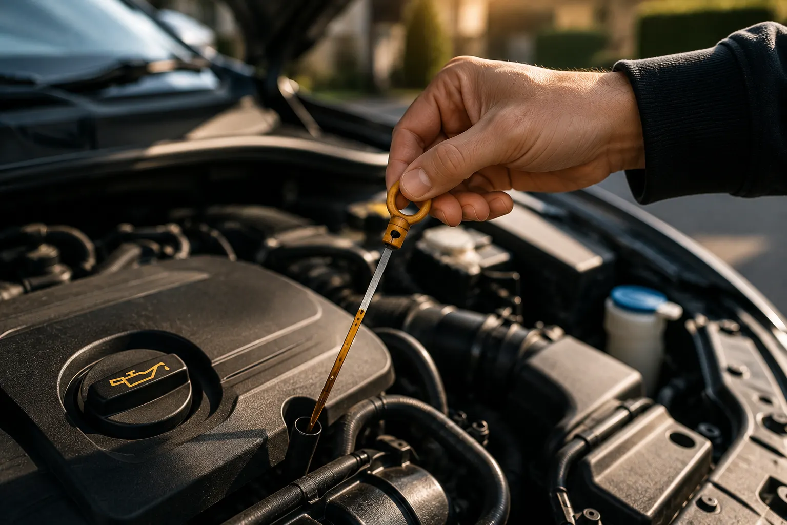 How to Check Oil Level in a Car